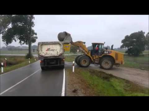 How not to load stone in the truck