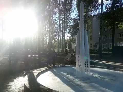 Фонтан - ракета, rocket fountain